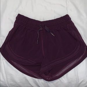 lululemon mesh shorts